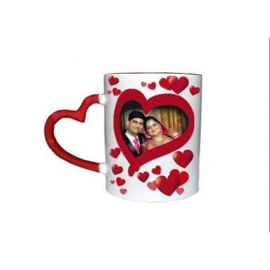 Heart Handle Mug Printing