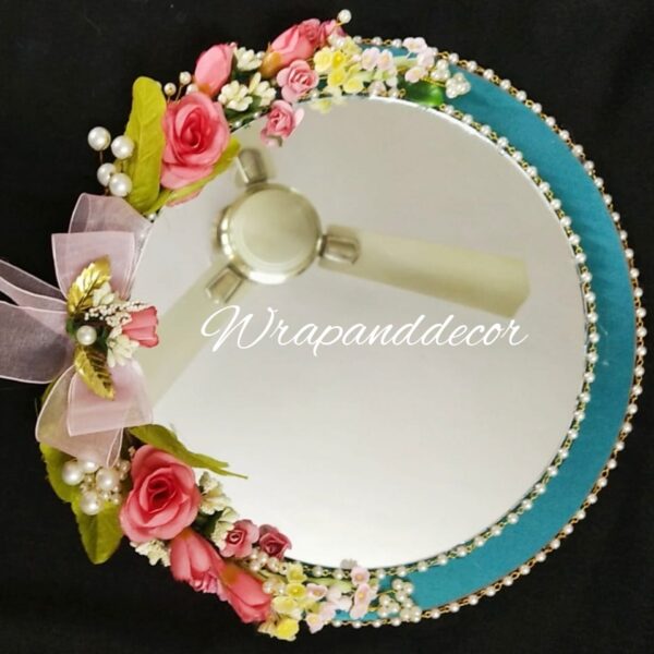 Ring Platter With Mirror