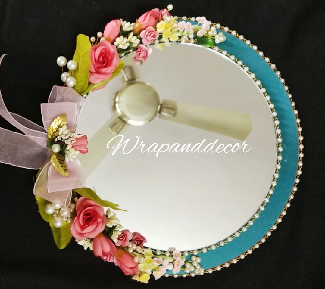 Ring Platter With Mirror