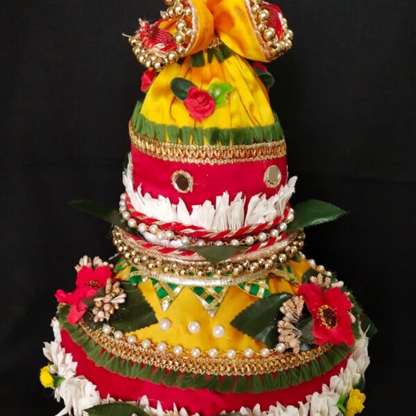 Decorative Pot with Coconut/ Bathukama / Pongal / Festival