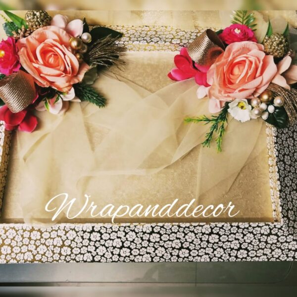 Decorated Tray For Occasions