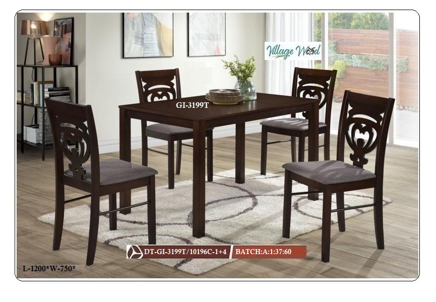 Heart Shaped Designed Chairs and Table