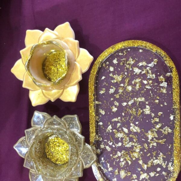 Tray and Tea Light Holder