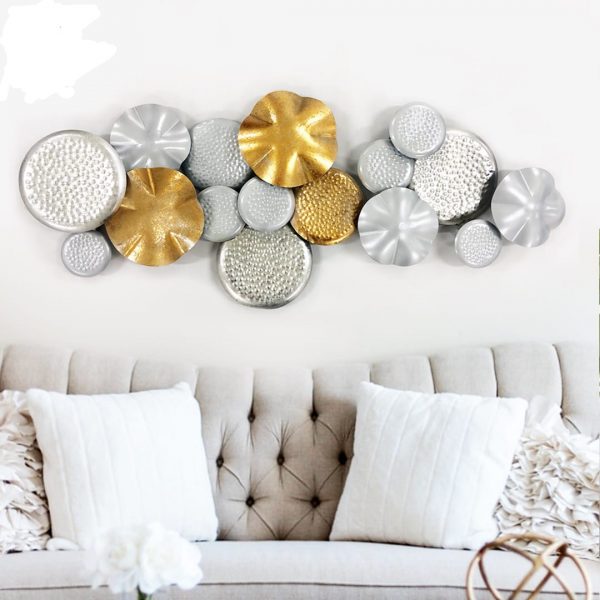 Silver Gold Wall Decor