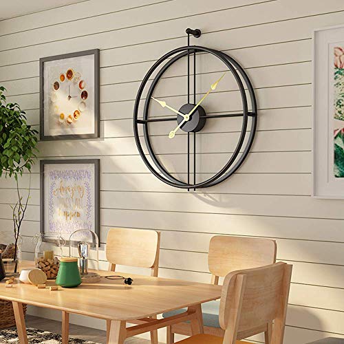 Black Circled Wall Clock
