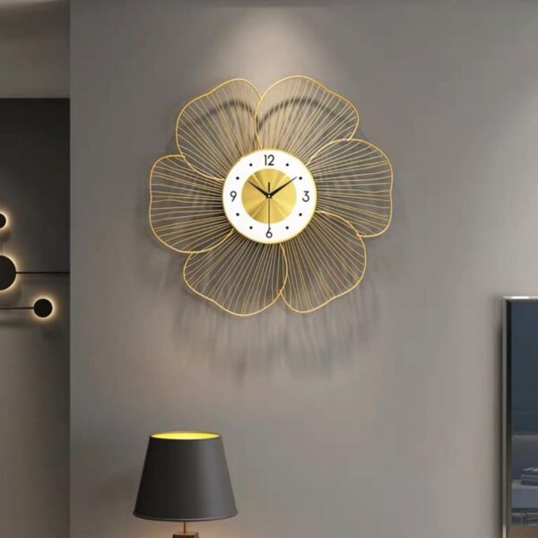 Flower Wall Clock