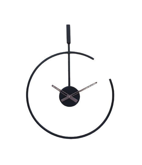 Cut Circle Wall Clock