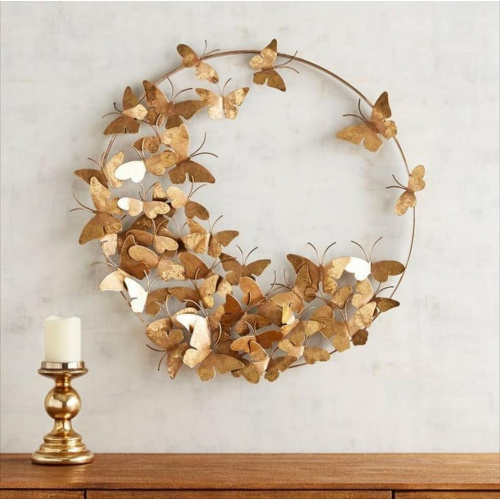 Butterfly Circle Wall Decor