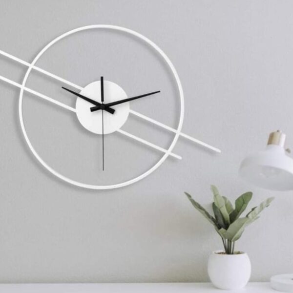 White Circled Wall Clock