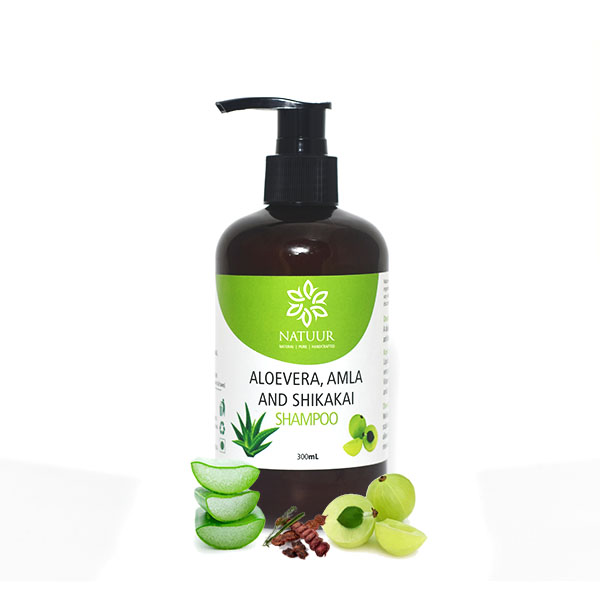 Aloe Vera Amla Shikakai Shampoo - Smoothening 300 ml