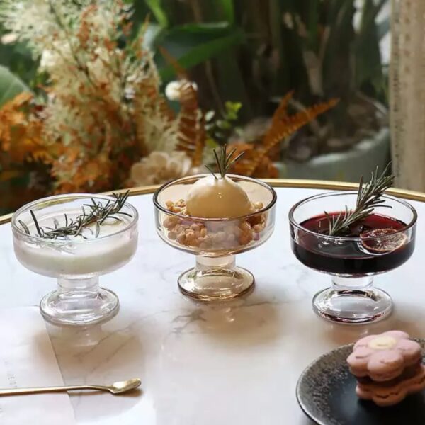 Beautiful Ice Cream and Dessert Bowl Set