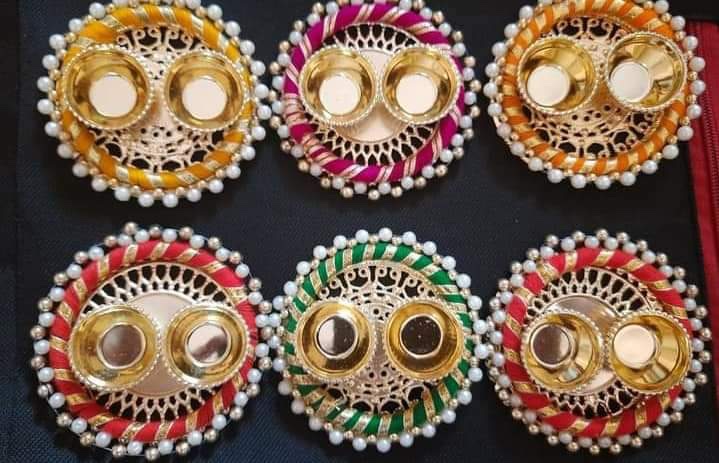 Round Two Variant Platter/ Pasupu-Kumkum