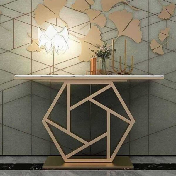 Console Table with Marble