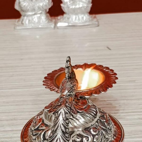 Peacock Diya