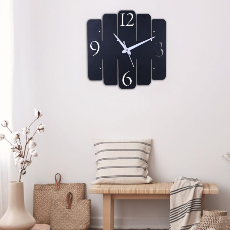 Three Step MDF Wall Clock