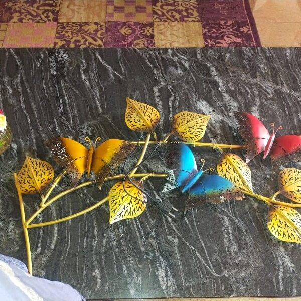 Butterfly Wall Art with LED