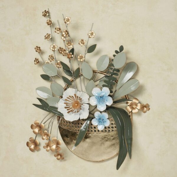 Flower Wall Decor as Basket