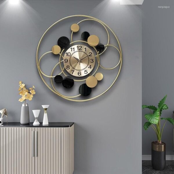 Rings with Dots Wall Clock