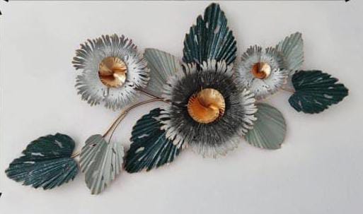 ETCHING LEAF CUTTING WALLART