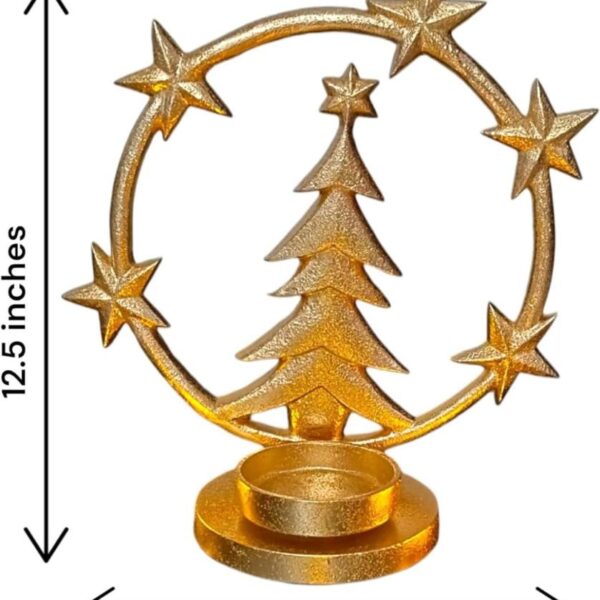 Christmas tree candle stand