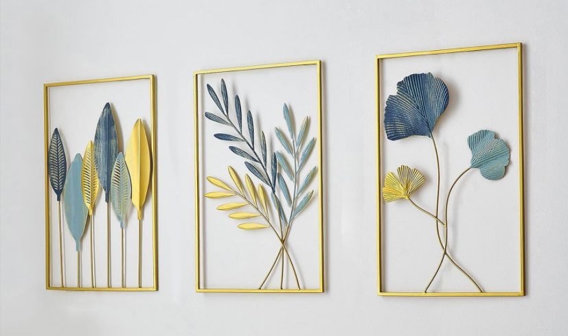 Leaf Wall Decor set of 3
