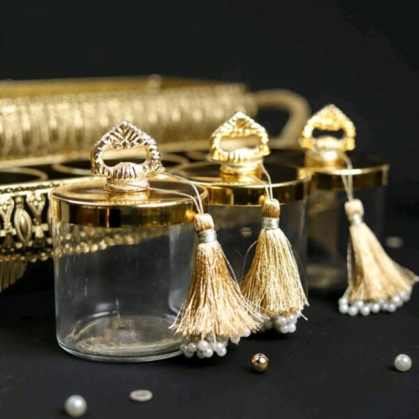 Tray Platter with Jars