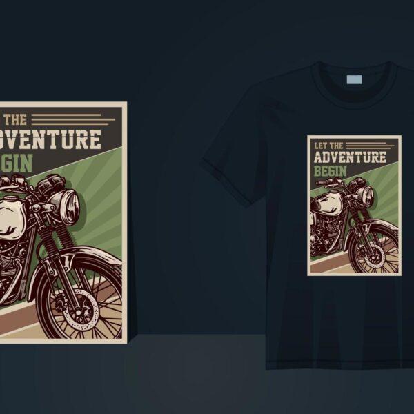 Let the adventure begin T-Shirt Printing