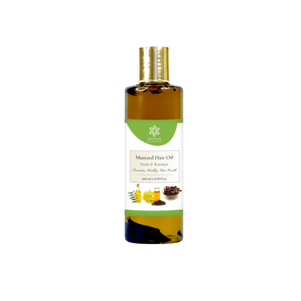 Natuur - Mustard hair oil - Neem and Ratanjot - 200ml