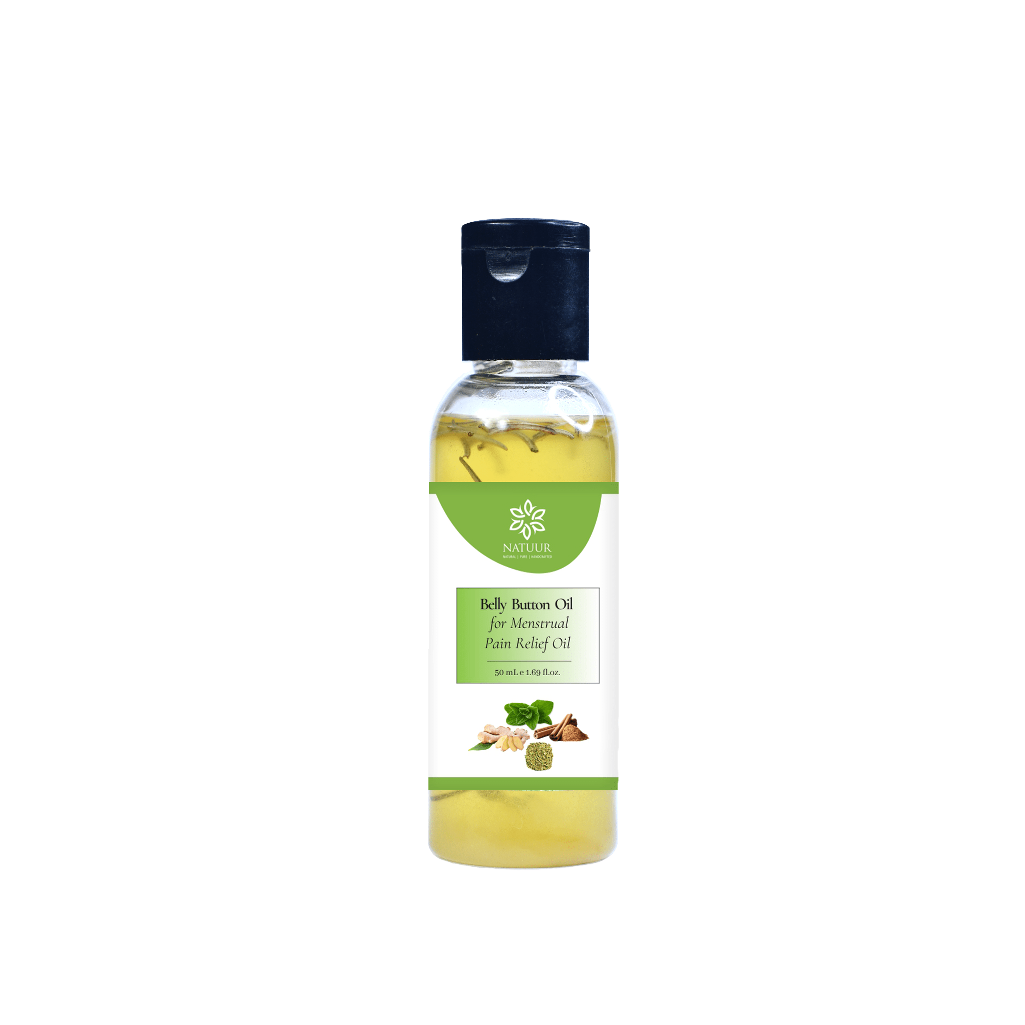 Natuur - Belly Button Oil for Menstrual Pain Relief Oil - 50ml