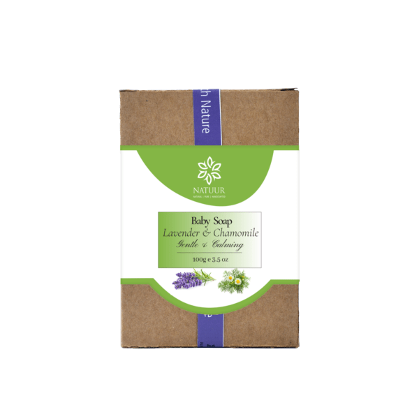 Natuur - Baby Soap- Chamomile - Gentle and calming - 100gms