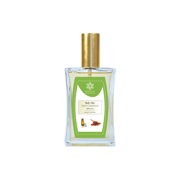 Natuur - Body Mist Sandalwood and Musk- Attraction - 100ml