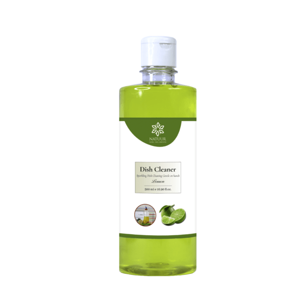 Natuur - Dish Cleaner - Lemon - Sparkling dish cleaning , gentle on hands - 500ml