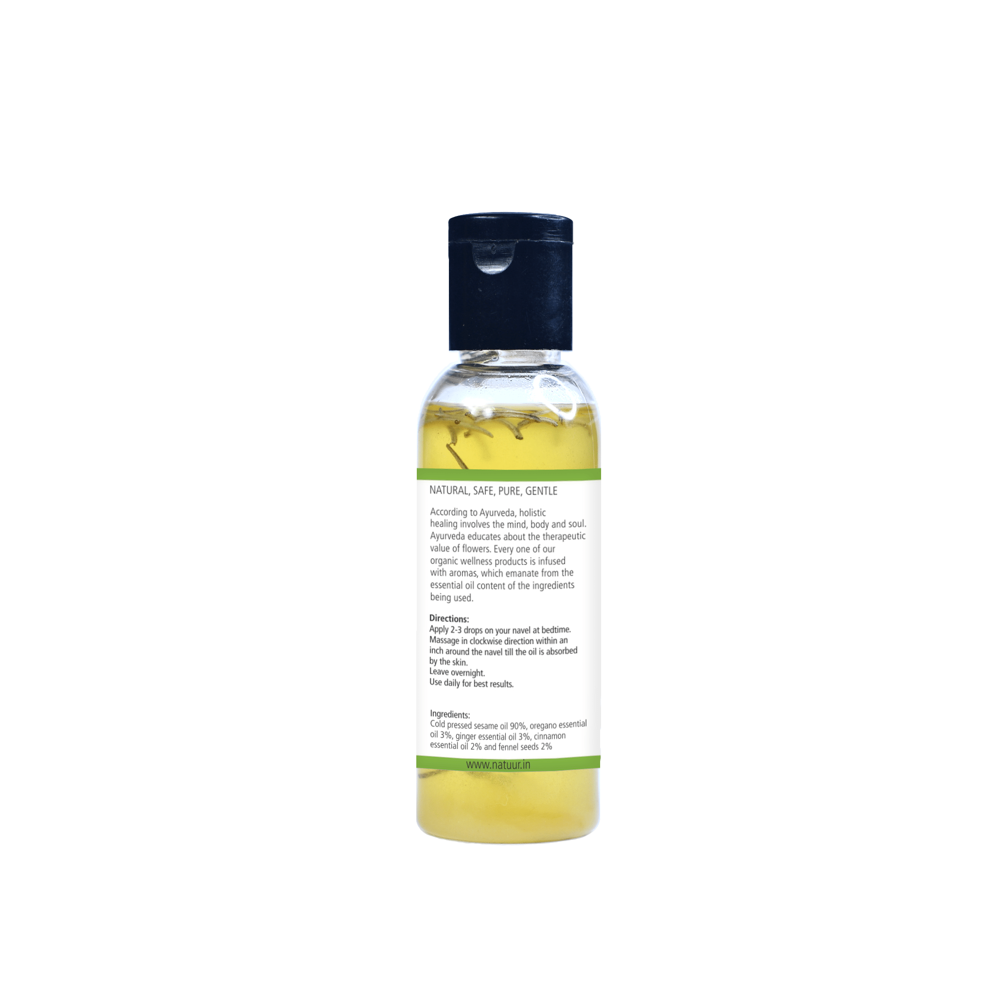 Natuur - Belly Button Oil for Menstrual Pain Relief Oil - 50ml - Image 2