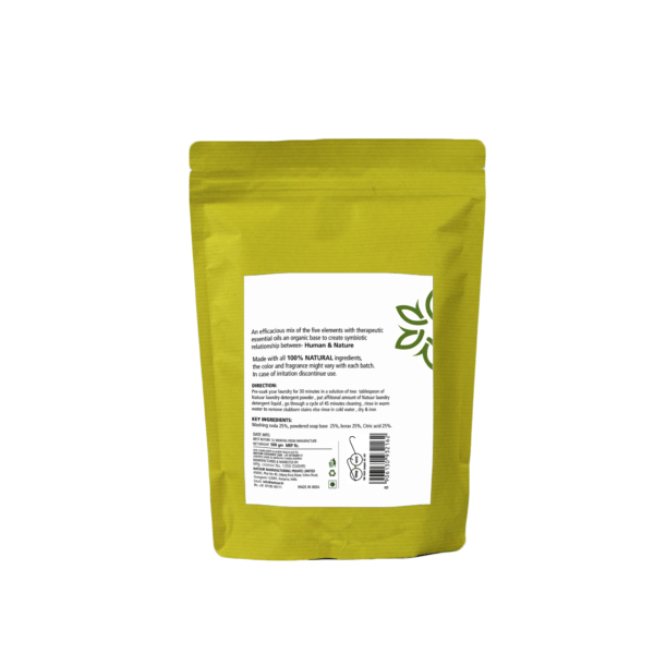 Natuur – Laundry Detergent Powder – 500gms