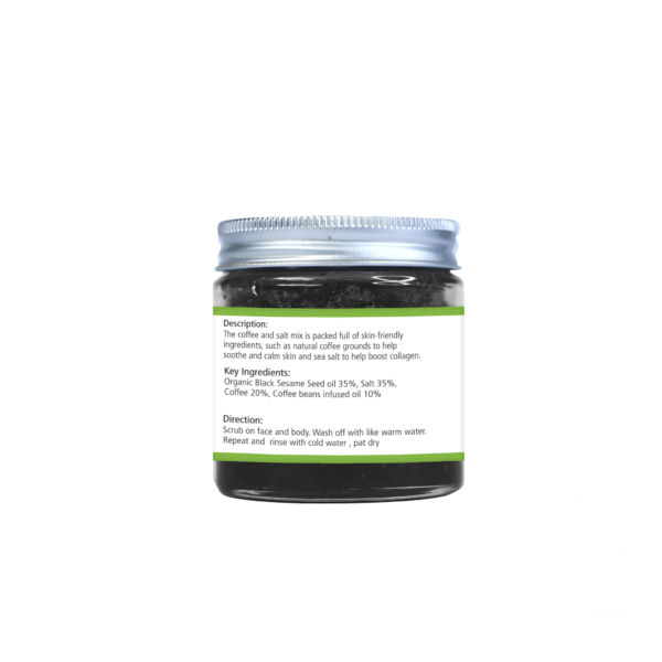 Natuur – Body Scrub – Coffee and Salt – Anti Ageing , Beauty booosting wonder scrub – 100gms