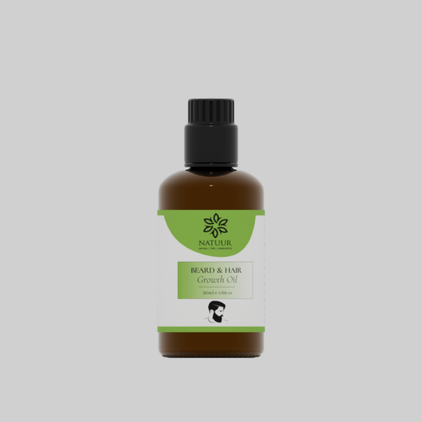 Natuur – Beard & Hair Growth Oil for Men Rosemary & Peppermint – 50ml