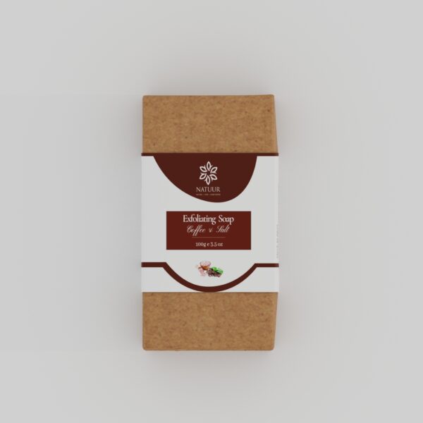 Natuur – Coffee & Salt Soap Exfoliating – 100gms