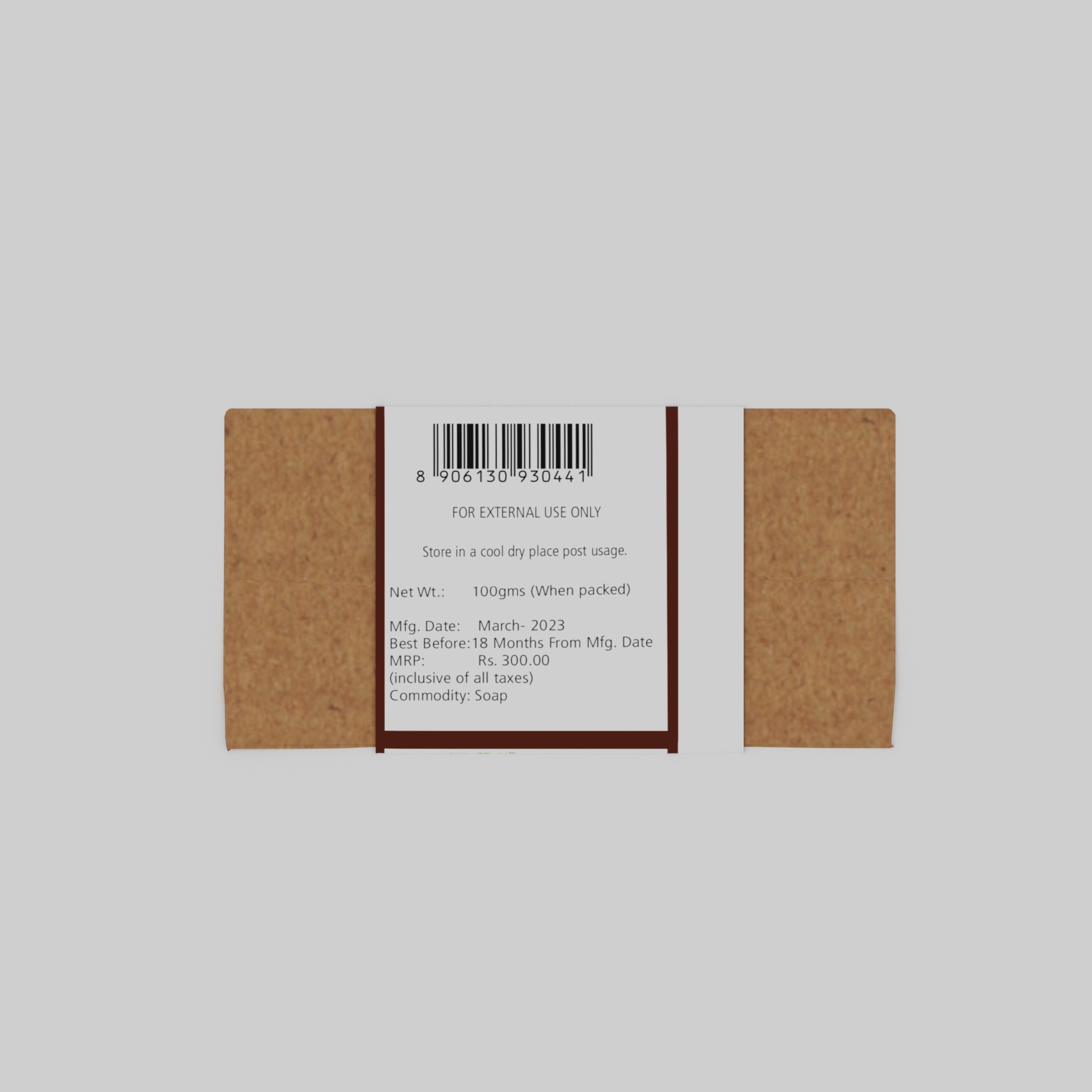 Natuur - Coffee & Salt Soap Exfoliating - 100gms - Image 3