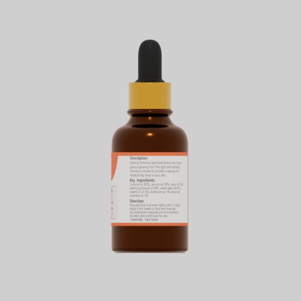 Natuur – Face Serum Glow – Primrose and Frankinsence – 100 ml