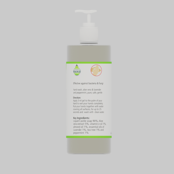 Natuur - Hand Wash - Anti Bacterial - Lavender & Peppermint - 500ml