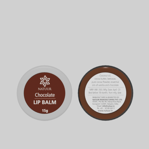 Natuur – Chocolate Lip Balm – 15gms