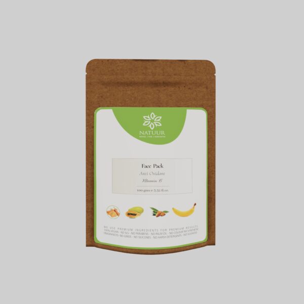 Natuur - Vitamin C Face Pack - AntiOxidant - 100 gms