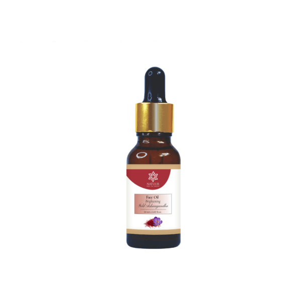 Natuur - Gold Ashwagandha Licorice brightening face serum - 20mL