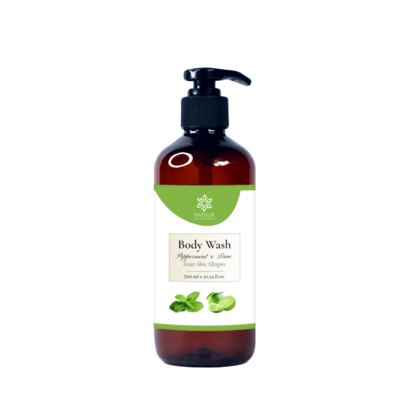 Natuur - Aloe Body Wash Peppermint and Lime - 300 ml