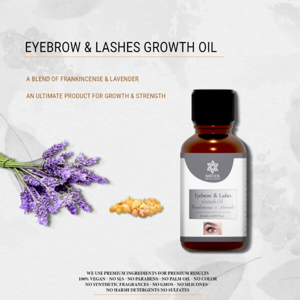 Natuur - Eyebrow & Lashes Growth Oil - 20 ml