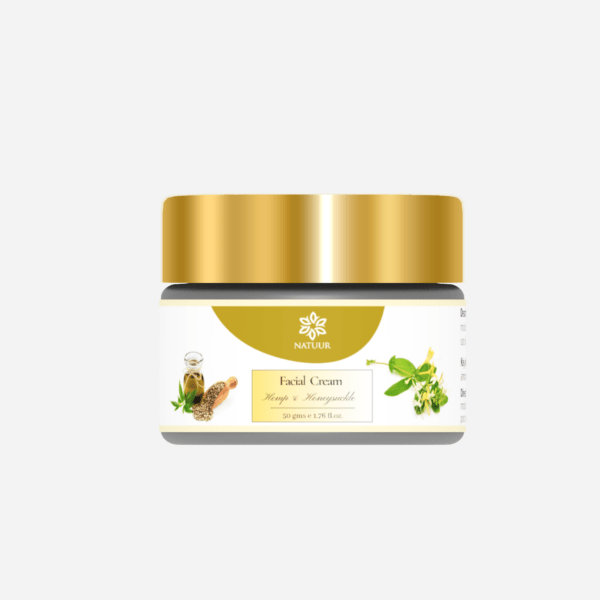 Natuur - Hemp Honeysuckle Face Cream - 50gms