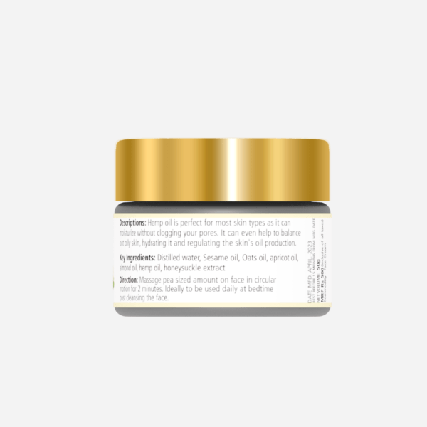 Natuur – Hemp Honeysuckle Face Cream – 50gms