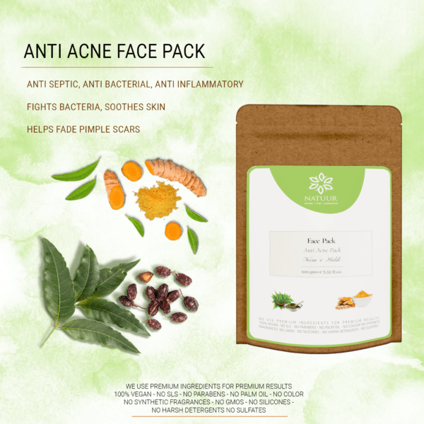 Natuur - Neem haldi Face Pack - 100gms