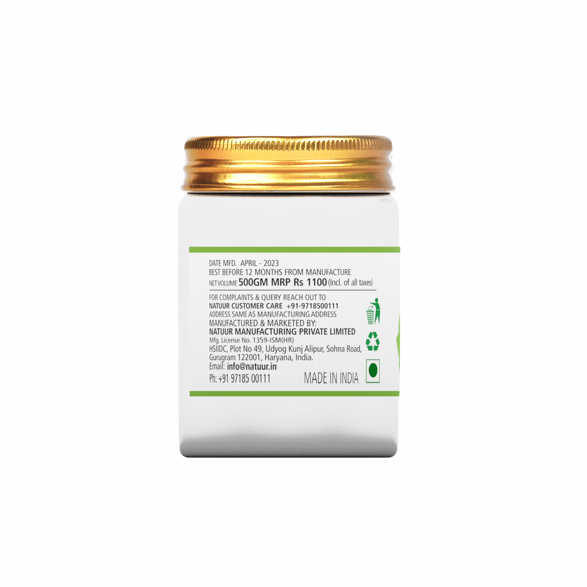 Natuur - Pure Aloe Vera Gel - 500ml - Image 2