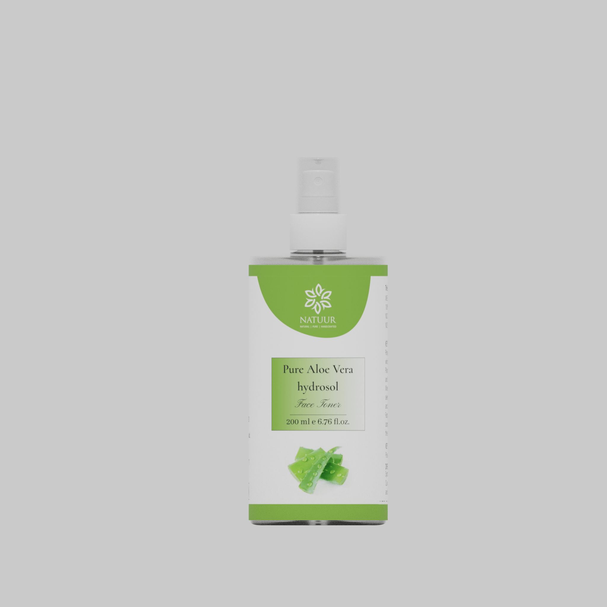 Natuur - Pure Aloe Vera Hydrosol - Face Toner - 200ml